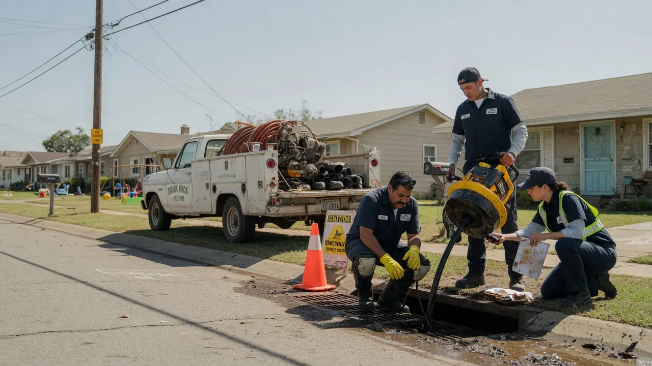 Drain Cleaning in Castleberry, AL near me